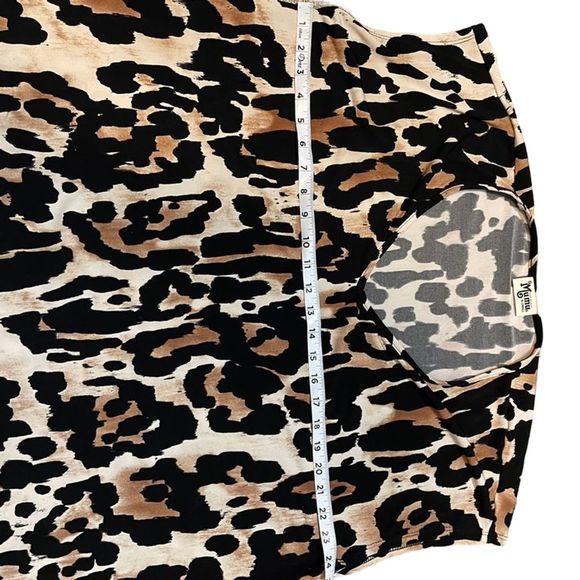 Show Me Your Mumu Women's XS Leopard Print Short Sleeve - Picture 5 of 5